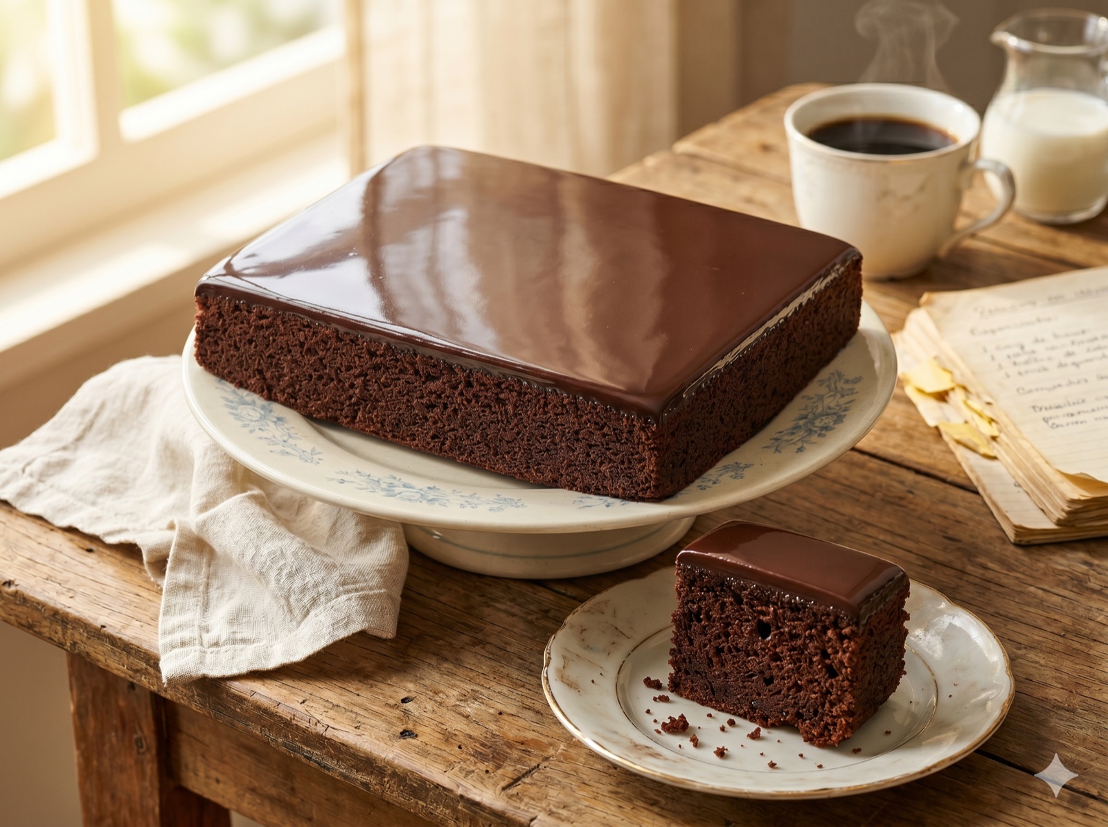 Bolo de Chocolate com Casquinha